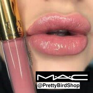 Last one! MAC BEAUTIFULLY BARE x Caitlyn Jenner lip gloss NEW